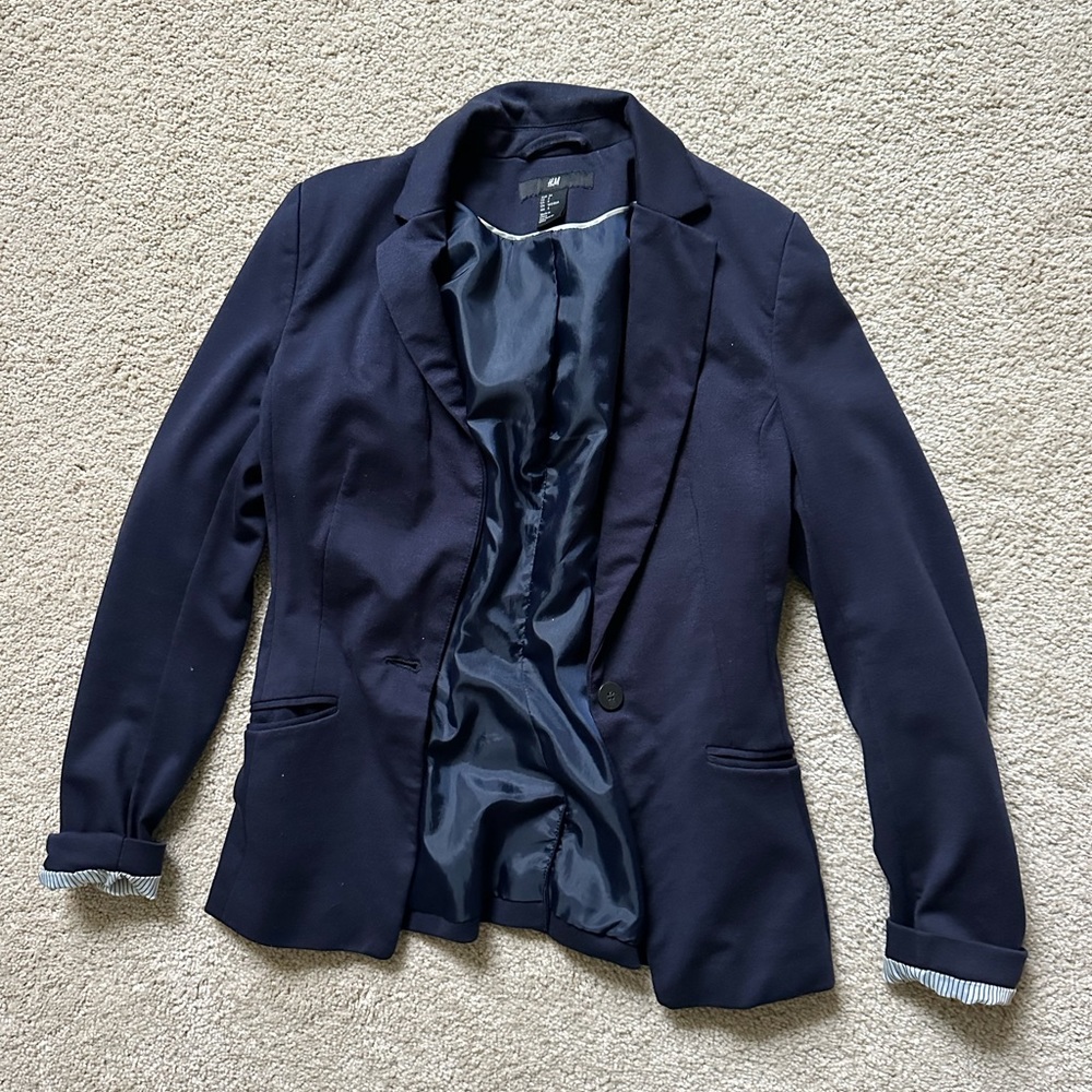 Navy blazer